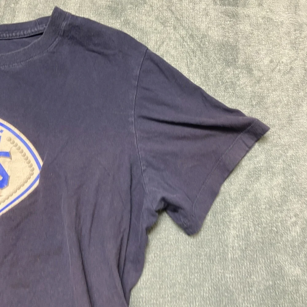 Nike Mercari Texas Bowl Football T-Shirt Mens Large Navy Blue Comfort Casual Tee